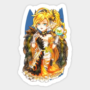 Dark Mage Mercy Sticker